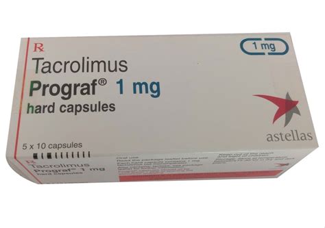 Prograf 1mg Tacrolimus Hard Capsules Astellas 5x10 Tablet At Rs 371