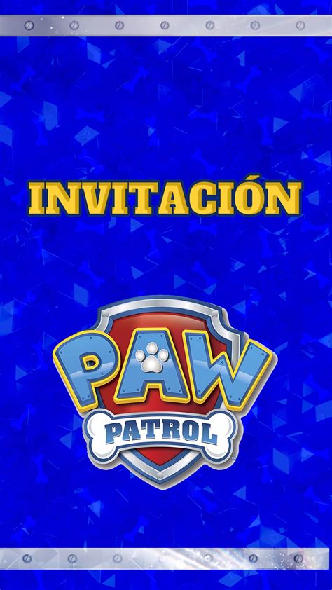 Invitaciones De Paw Patrol Para Editar Yuwie Hot Sex Picture