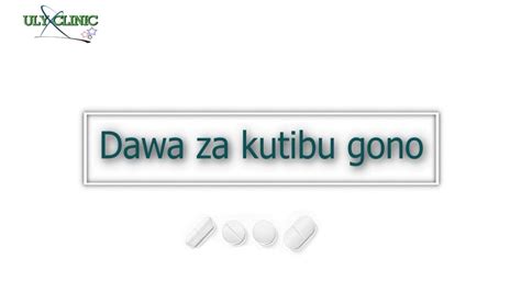 Dawa Za Kutibu Gono Youtube