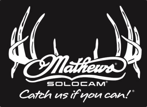 Mathews Archery Logo With Whitetail White Hunting Window Decal Sticker | ubicaciondepersonas ...