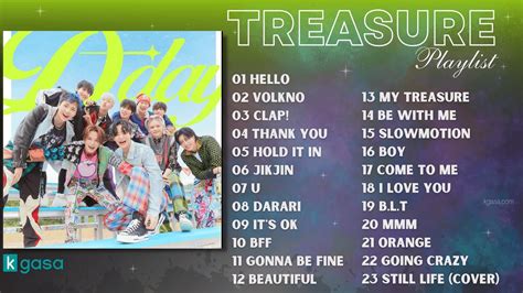 T R E A S U R E 트레저 All Songs Playlist Updated October 2022 YouTube