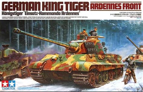 Tamiya tanque artístico king tiger ii tanque alemão para longa duração