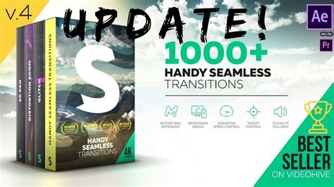 FREE Handy Seamless Transitions V4 6 UPDATE Tutorial After Effects CC