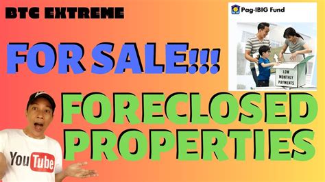 Foreclosed Properties For Sale Pag Ibig Fund Acquired Assets Youtube