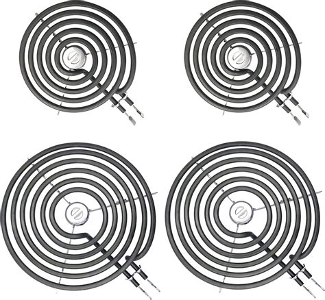 4 Pack Wb30m1 And Wb30m2 Electric Stove Burner Replacement For Ge Hotpoint Kenmore Ge Electric