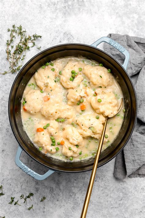 The Best Homemade Chicken And Dumplings Recipe Brown Eyed Baker