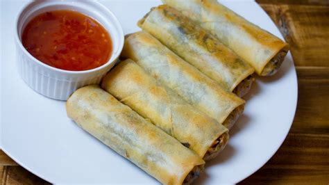 Vegetarian Egg Rolls How To Make Vegetarian Spring Rolls Youtube