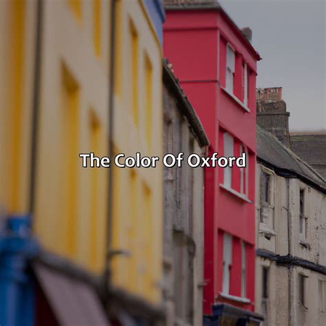 What Color Is Oxford - colorscombo.com