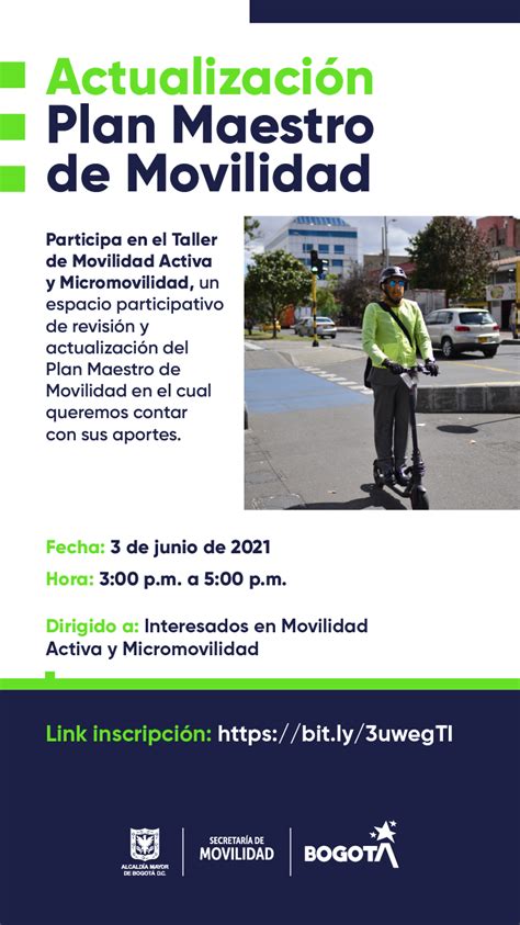 Plan Maestro De Movilidad Secretaría Distrital De Movilidad