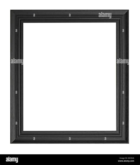 Antique Black Frame Isolated On White Background Stock Photo Alamy