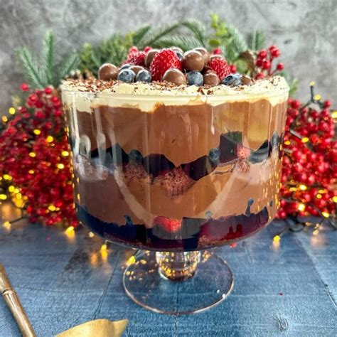 Ultimate Chocolate Trifle Just A Mum S Kitchen