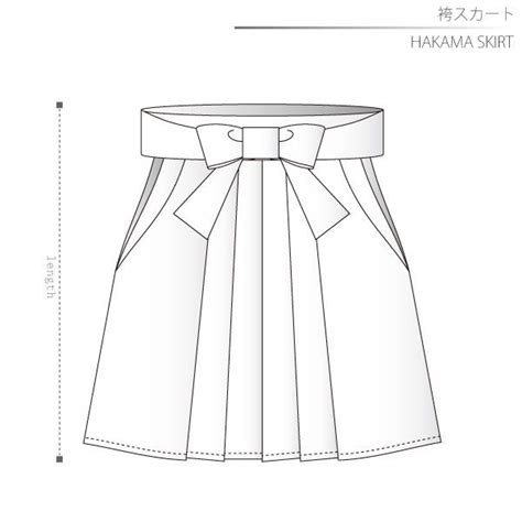 Hakama Skirt Free Paper Pattern How To Make DRCOS Skirt Patterns