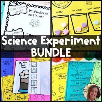 Science Experiment Bundle For Special Ed Fun Seasonal Science