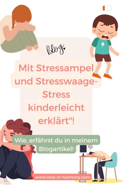 Mit Stressampel und Stresswaage kinderleicht Stress erklären Lebe in