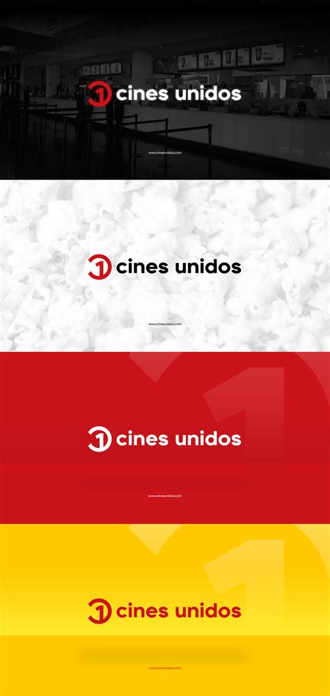 Cines Unidos Concept Rebranding On Behance