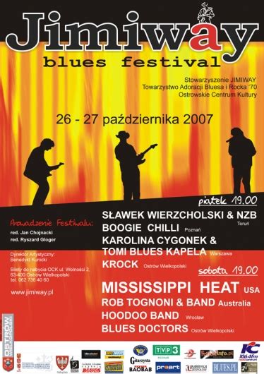 Plakaty Jimiway Blues Festival