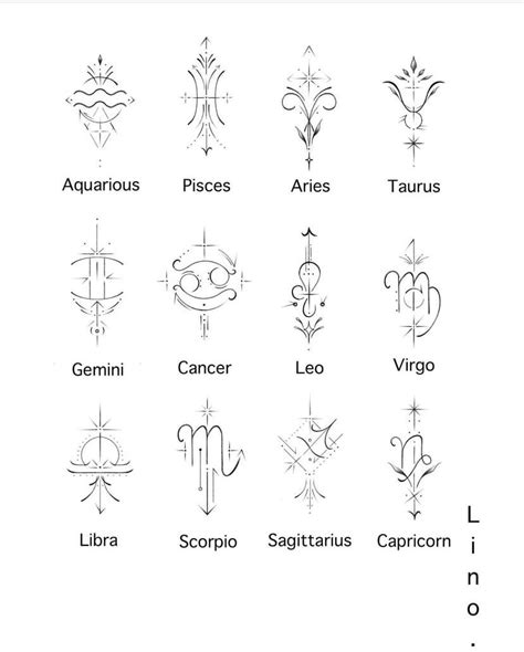 Horoscope Tattoos Taurus Tattoos Zodiac Tattoos Astrology Tattoo