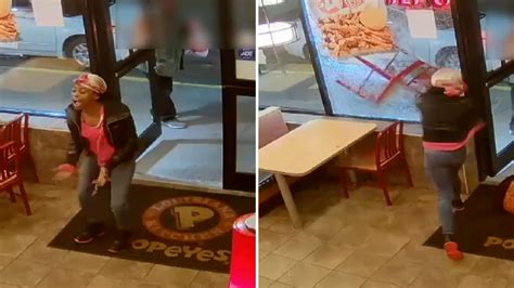 Woman Smashes Staten Island Popeyes Window Over Meal Pix11