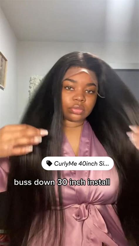 Buss Down 30inch Install Hair Cutting Videos Scarf Hairstyles Hair