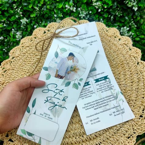 Jual Undangan Pernikahan Undangan Simpel Wedding Invitation