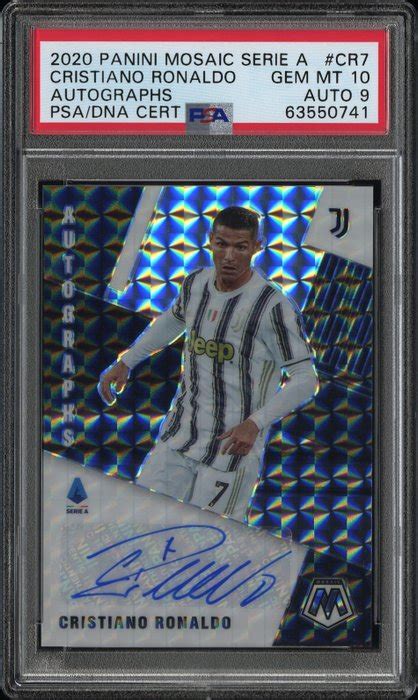 2020 Panini Mosaic Serie A Cristiano Ronaldo Cr7 Catawiki