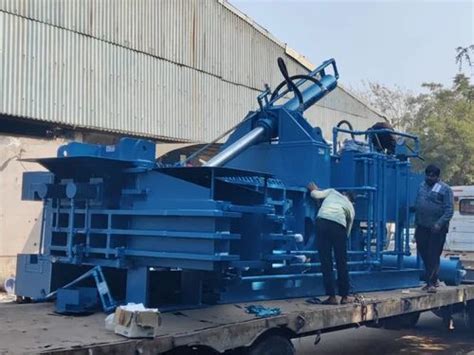 Triple Action Hydraulic Scrap Baling Presses For Steel Plants At