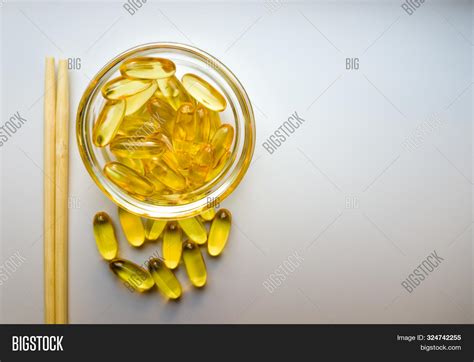 Fish Oil Capsules On Image & Photo (Free Trial) | Bigstock