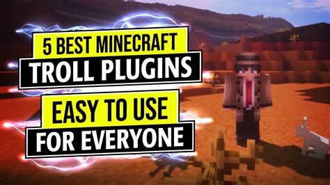 5 Best Minecraft Troll Plugins Become The 1 Troll In The Game YouTube