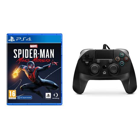 Buy Marvel S Spider Man Miles Morales Ps Snakebyte S Wired Gamepad