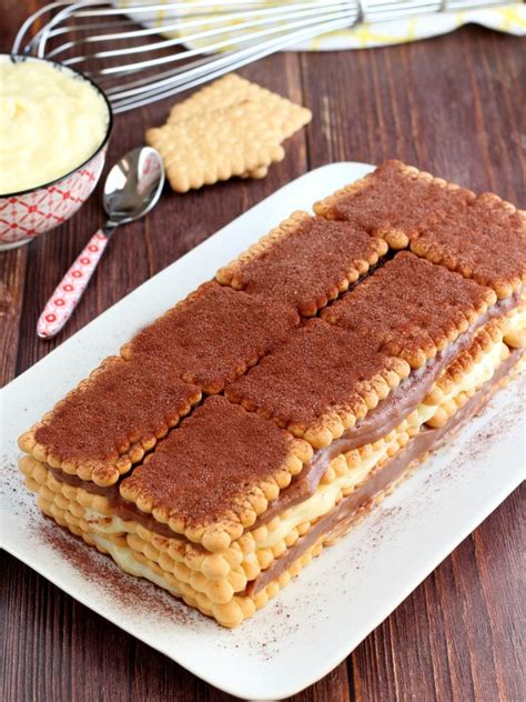 Torta Di Biscotti Della Nonna Facile Veloce Deliziosa Con Creme