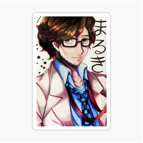 "Takuto Maruki fanart " Sticker by Kameron-Haru | Redbubble