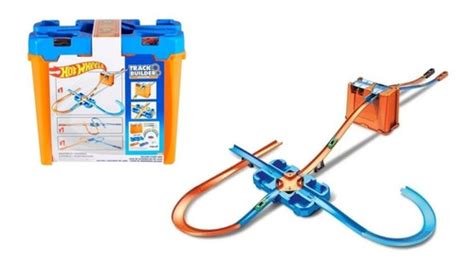 Pistas Hot Wheels Track Builder Caja De Acrobacias Deluxe Envío gratis