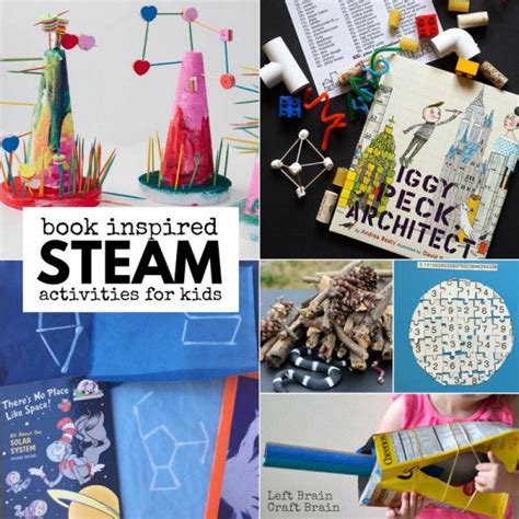 Book Inspired Steam Projects For Kids Left Brain Craft Brain