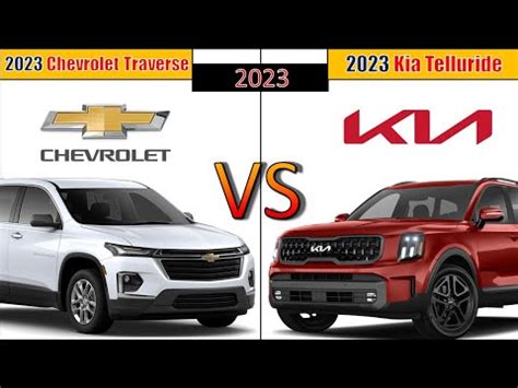 Chevrolet Traverse Vs Kia Telluride Engine Specification