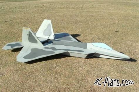 F 22 Raptor RC Plans