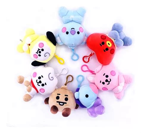 Bt Peluche Tipos Llavero Bts Cm Chimmy Tata Mang Pza Mercadolibre