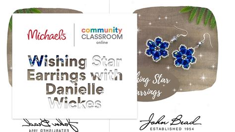 Online Class Wishing Star Earrings With Danielle Wickes Michaels