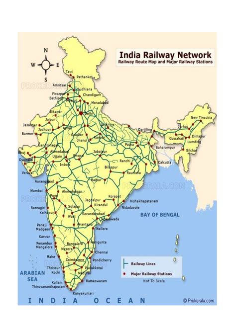 India Railway Map