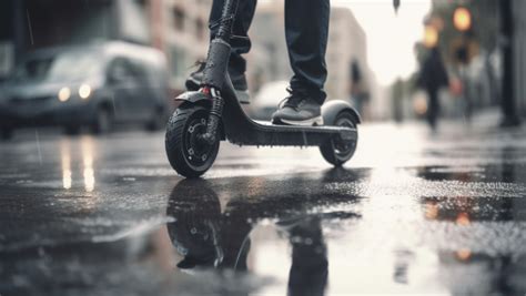 Qué patinete eléctrico elegir para conducir cuando llueve