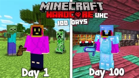 I Survived Days Of Minecraft Ultra Hardcore And This Is What Happened Minecraft Videos