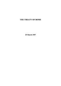 The Treaty of Rome - Seafarers Rights International