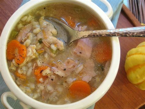 Turkey Barley Soup Recipe