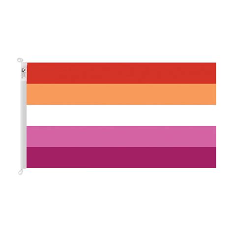 Buy A Pride Flag Knitted Polyester Lesbian Pride Flag Evan Evans