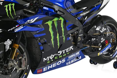 Motogp Presentata La Livrea Di Yamaha Monster Energy Per Il 2023