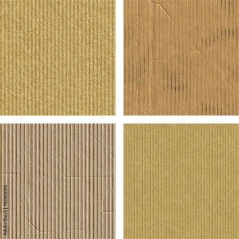 Seamless cardboard texture Stock Illustration | Adobe Stock