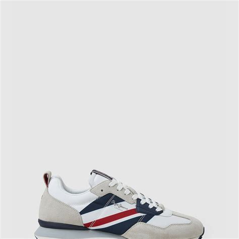 Pepe Jeans Foster Man Print Trainers