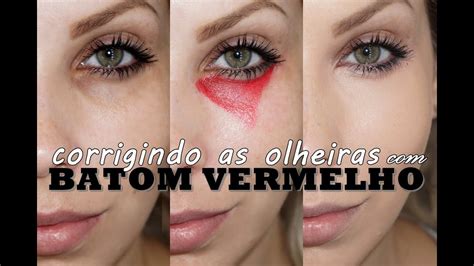 CAMUFLANDO OLHEIRAS BATOM VERMELHO YouTube