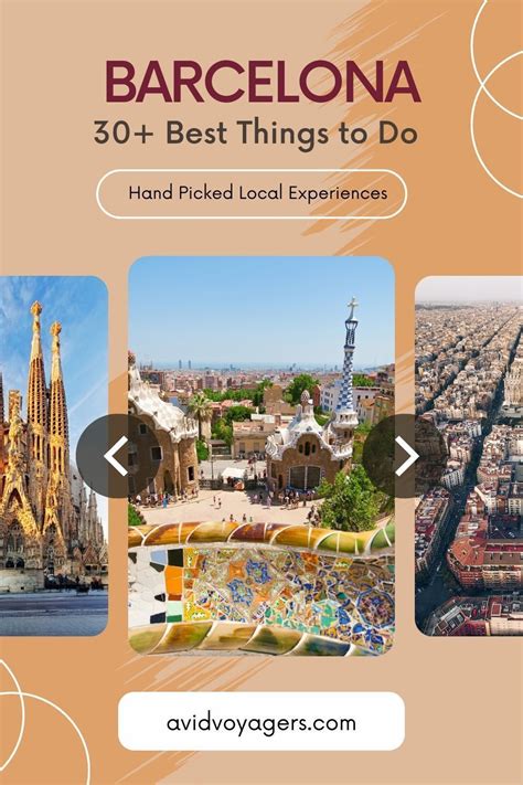 The 30+ Best Things to Do in Barcelona