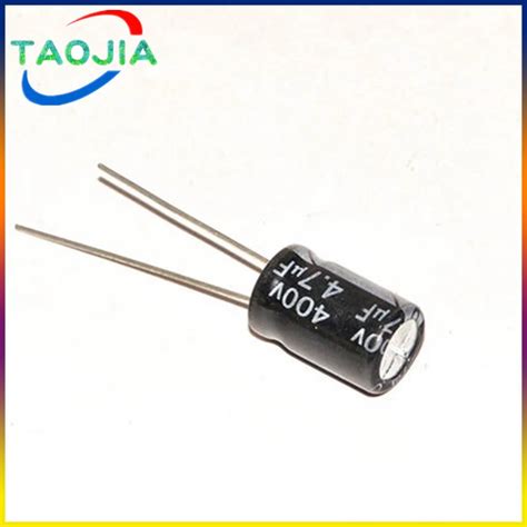 Pcs V Uf Volt Mfd Aluminum Electrolytic Capacitor Mm