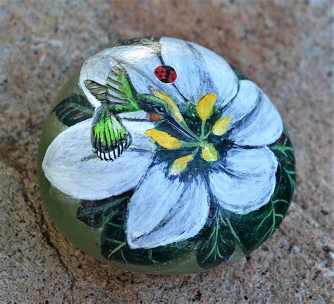 17 Painted Rock Flower Garden Ideas To Try This Year Sharonsable